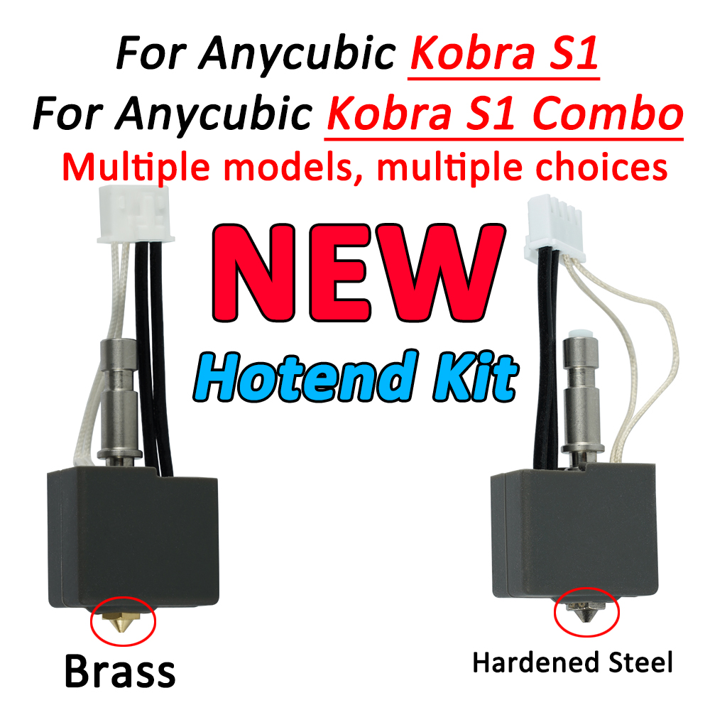 Hotend Assembly - Zestaw Hotendu Anycubic Kobra S1, Kompletny