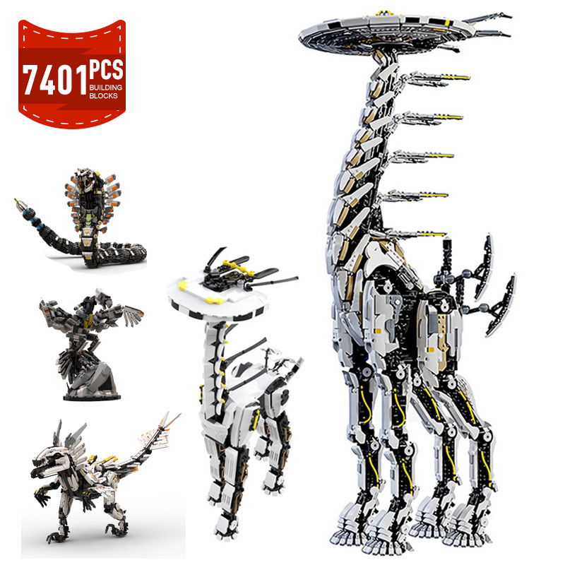 Cobra Extruder - Nowy MOC Figurka Akcji Długoszyja Potwór