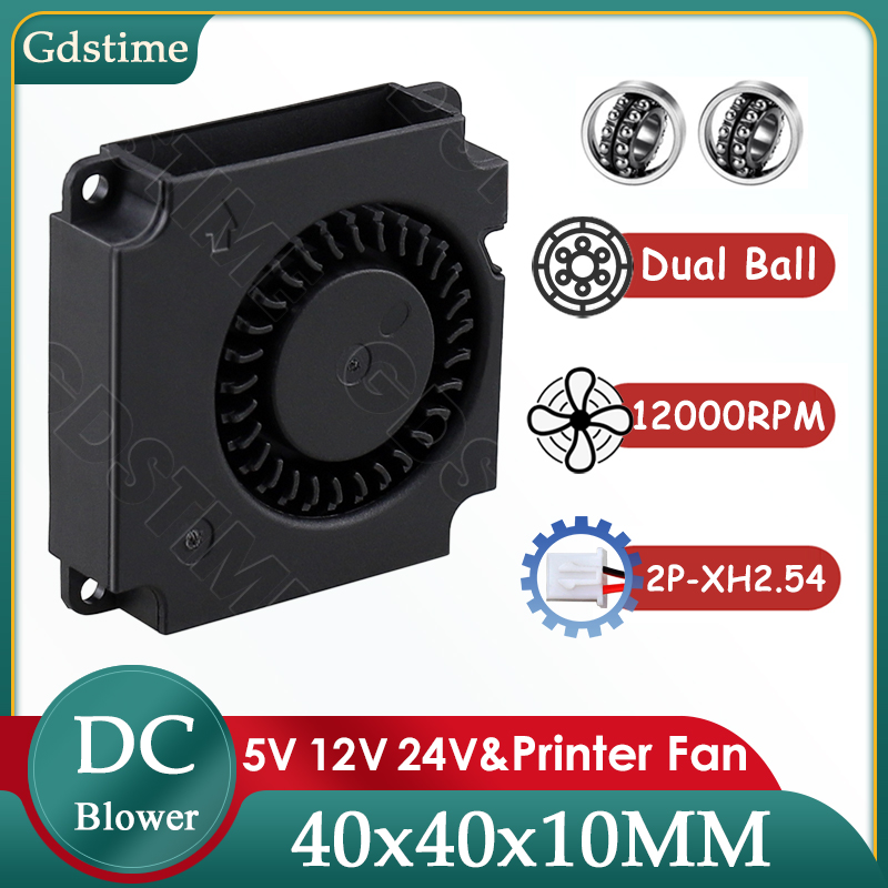 Hotend Assembly - Wentylator Gdstime 4010 24V 12V 5V