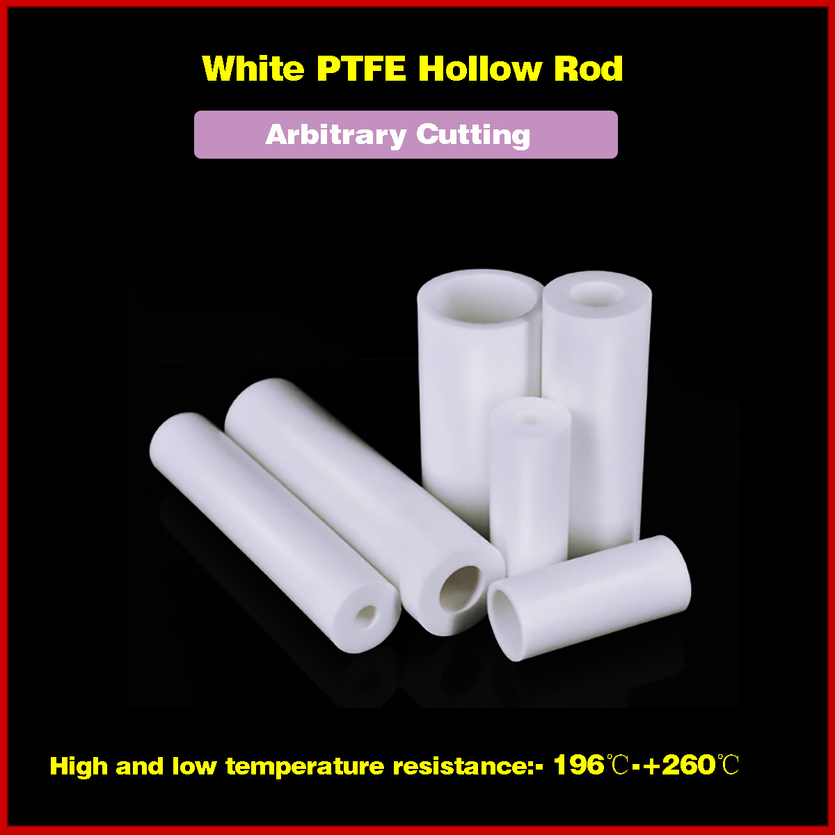 Ptfe Tube - 1 szt. ID 5-20mm biała rurka