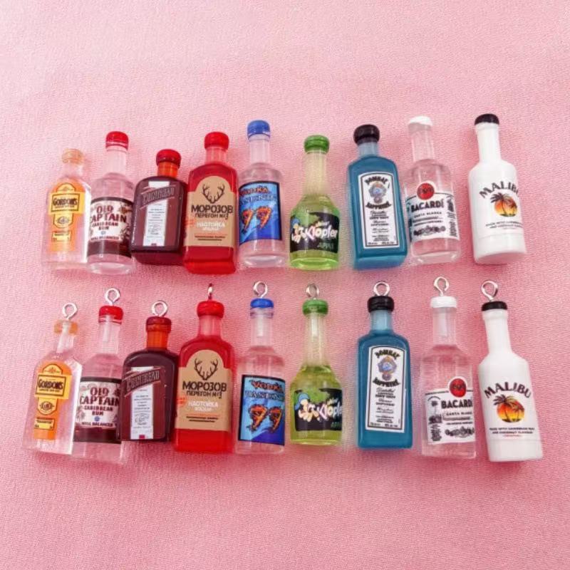 Resin - 11 szt. Mini Symulowane Żywiczne Zawieszki