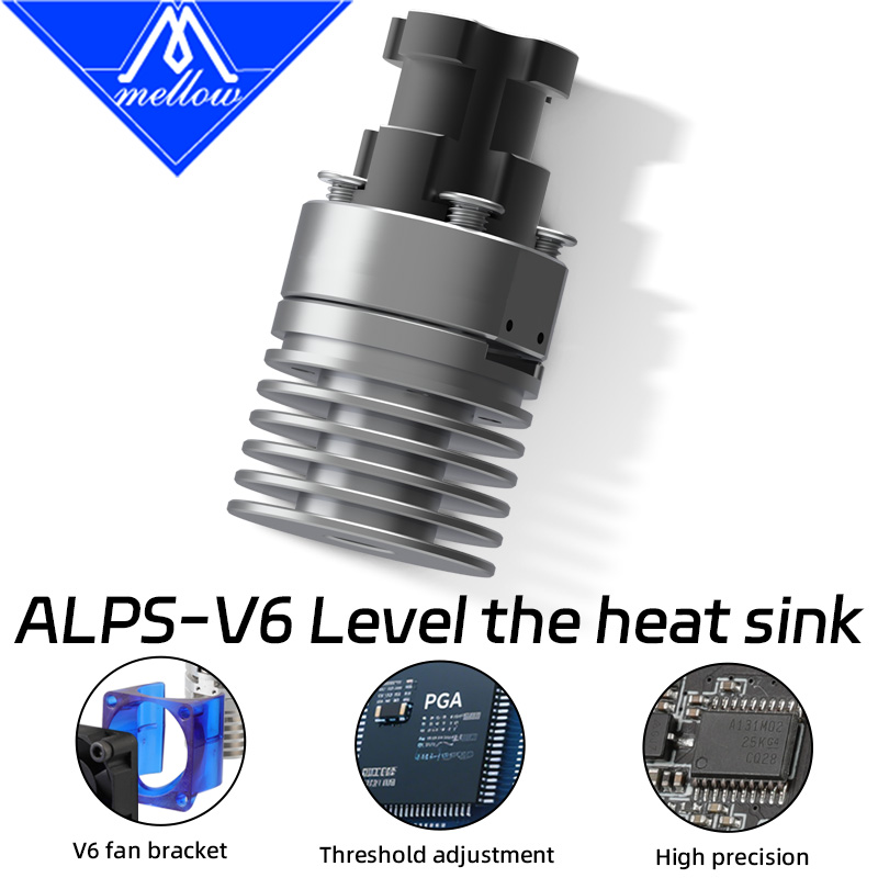 Direct Drive Extruder - Mellow ALPS-V6 Radiator Inteligentne Poziomowanie Sondy