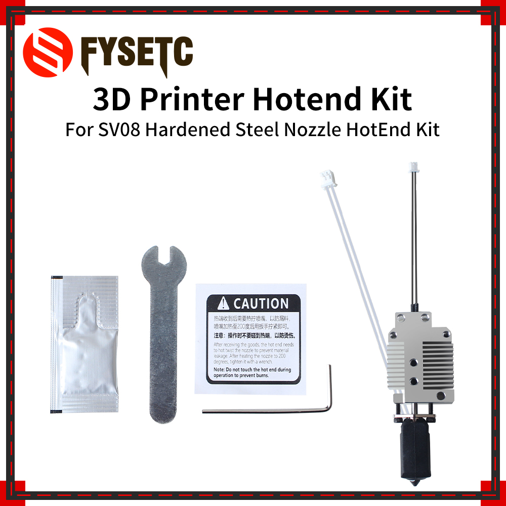 Hotend Assembly - Zestaw HotEnd z ulepszoną dyszą ze