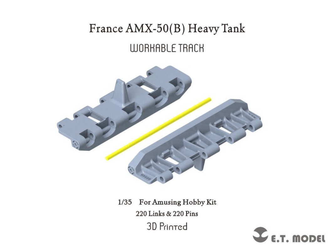 Resin Printer - Model ET 1/35 P35-040 Francja AMX-50(B)