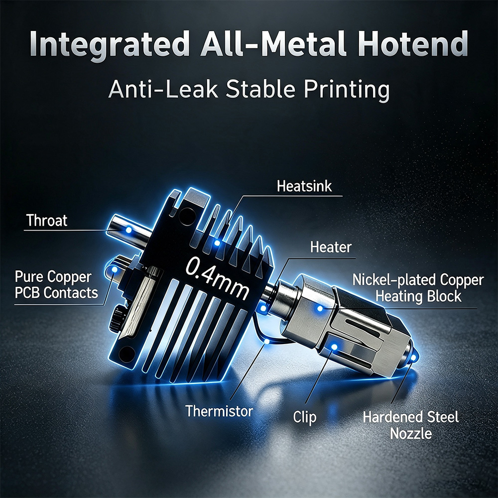 4-częściowy zestaw hotendów do – Hotend Assembly recenzja i cena