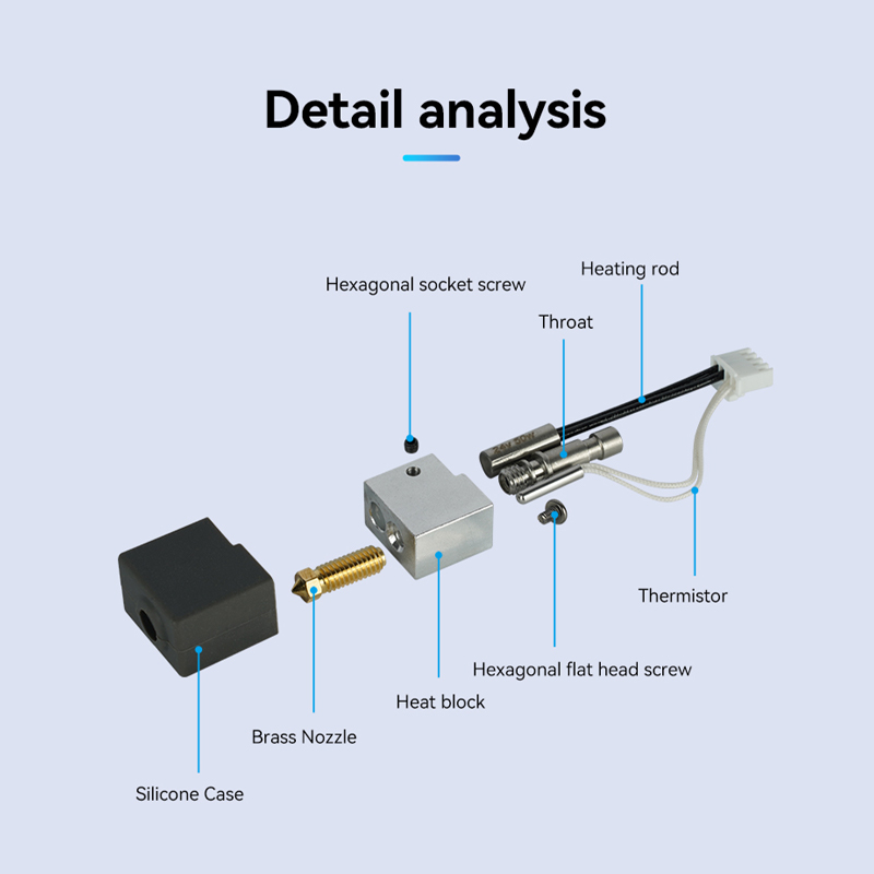 Zestaw Hotendu Anycubic Kobra  – Hotend Assembly recenzja i cena