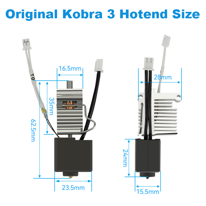 Zestaw ulepszonych hotendów do – Hotend Assembly recenzja i cena