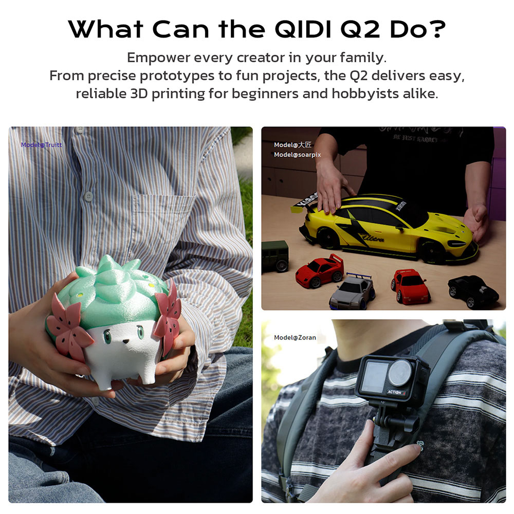 Drukarka 3D QIDI Q2 – Precyzyj – Enclosure 3D Printer recenzja i cena