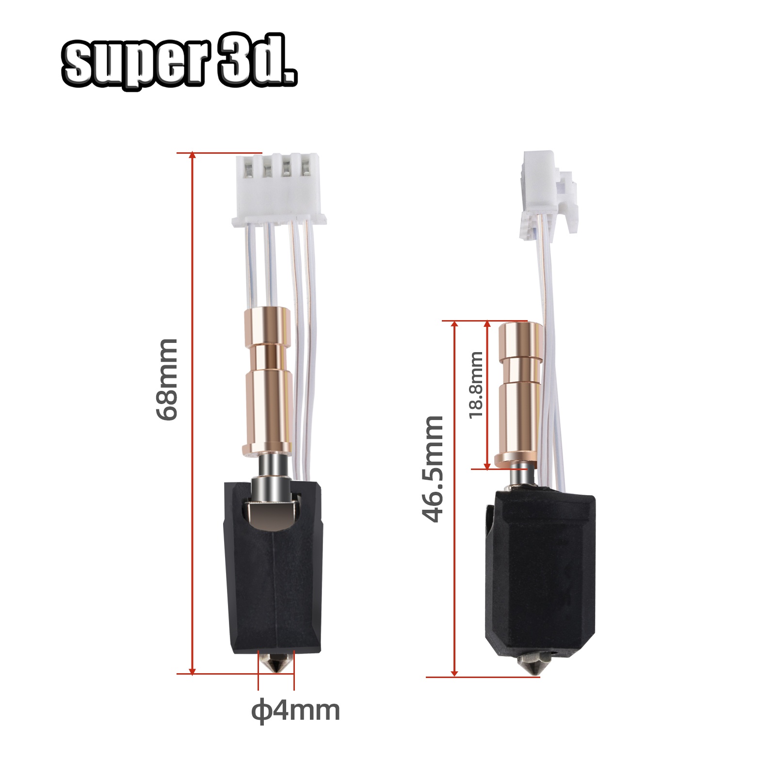 Zestaw ulepszonych hotendów An – Hotend 0.4Mm recenzja i cena