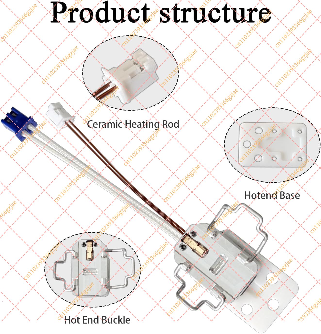 Dysze Hotendu HzdaDeve 0.4 0.6 – Hotend Assembly recenzja i cena