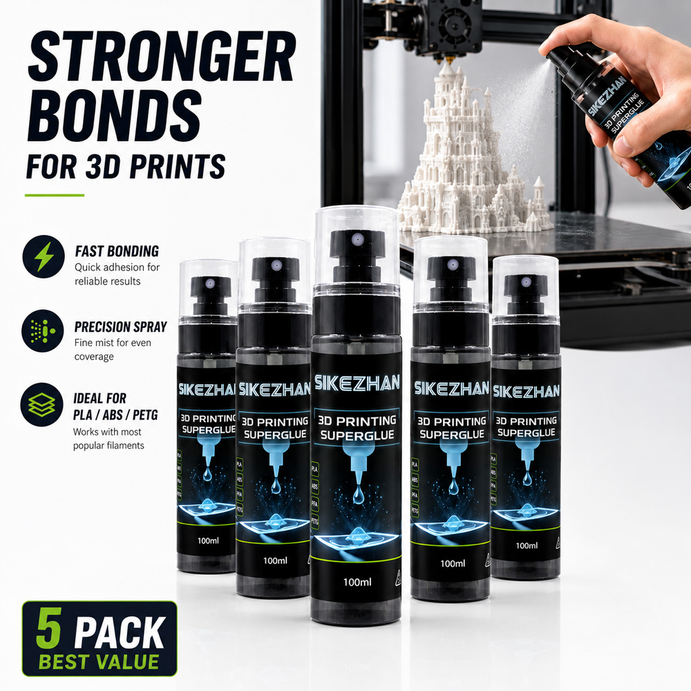 5 szt. Spray klejący do drukar – Abs Filament recenzja i cena