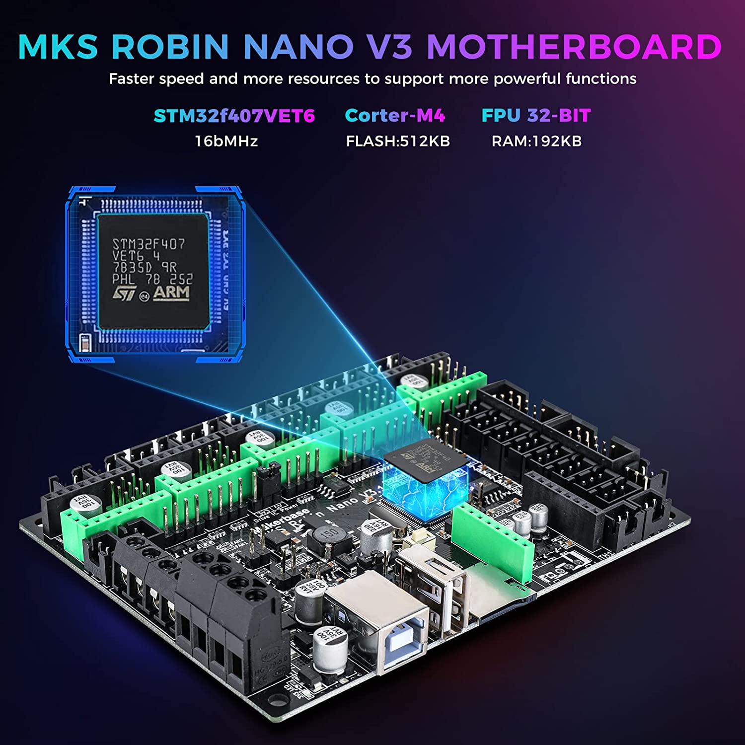 Makerbase MKS Robin Nano V3 32 – Mks Sgen recenzja i cena