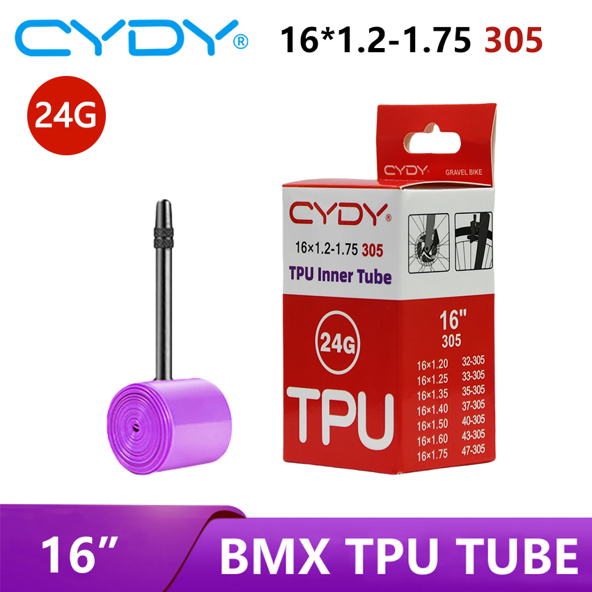 Dętka rowerowa CYDY TPU BMX 16 – Filament 1.75 recenzja i cena