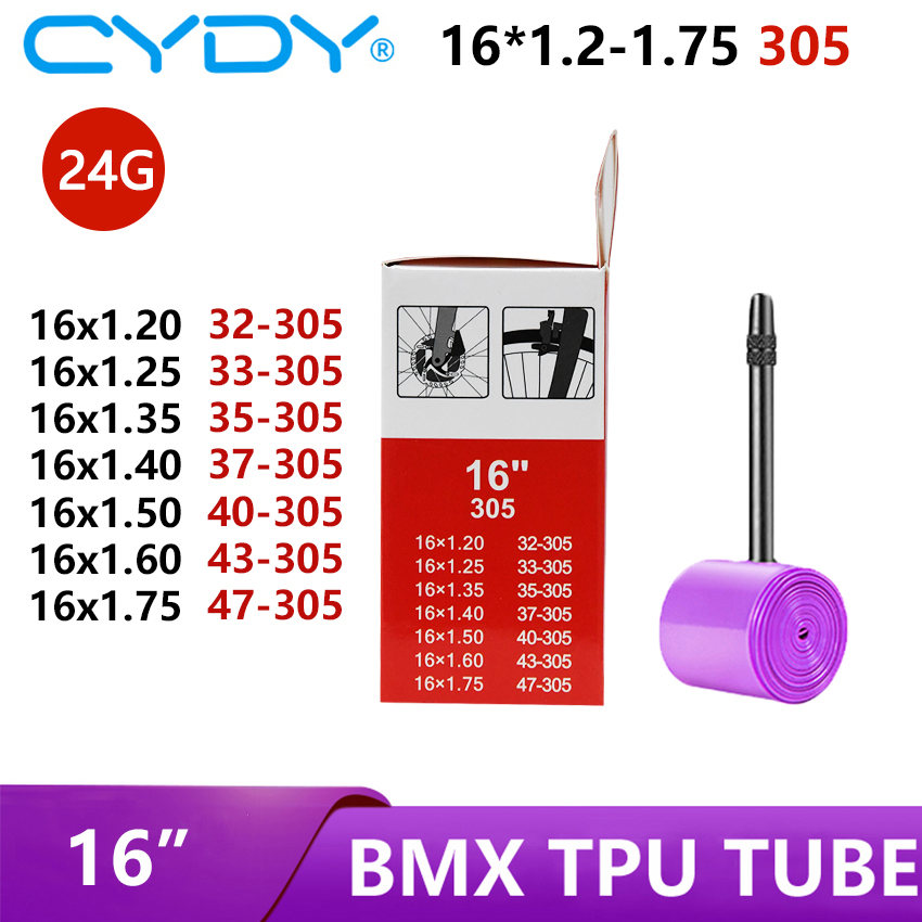 Dętka rowerowa CYDY TPU BMX 16 – Filament 1.75 recenzja i cena