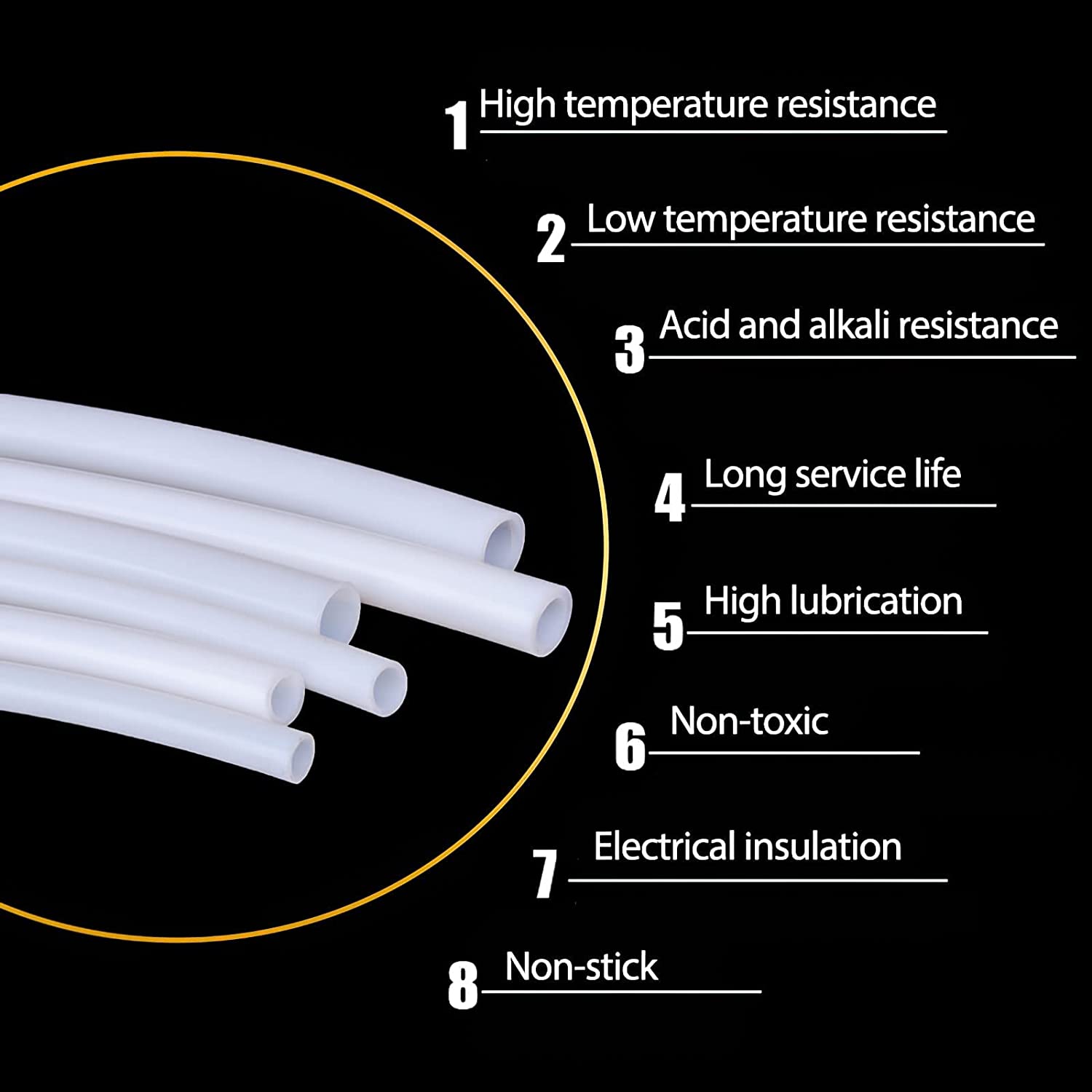50m rura PTFE rura Teflonto ID – Filament 1.75 recenzja i cena